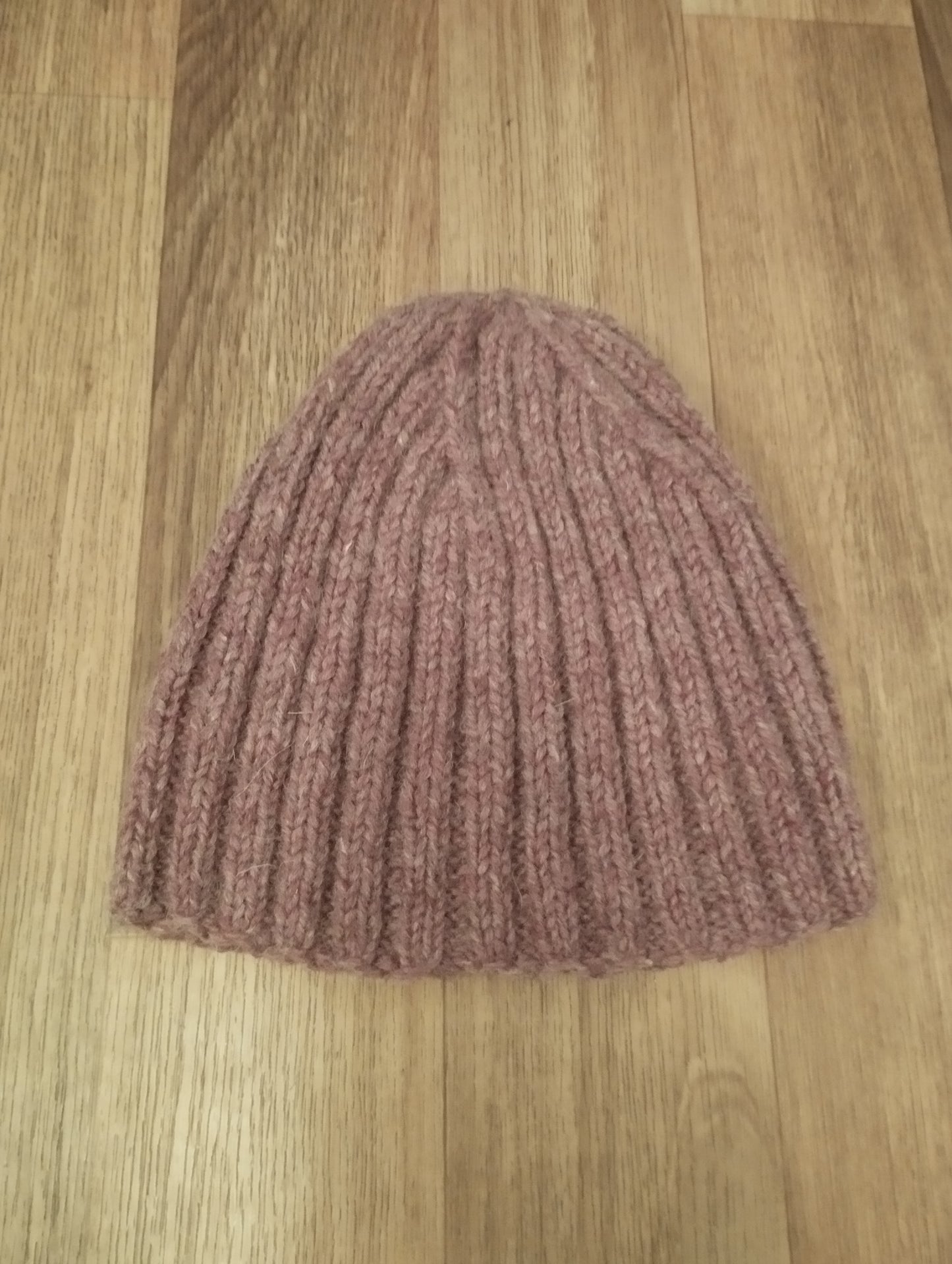 Hand knitted hat